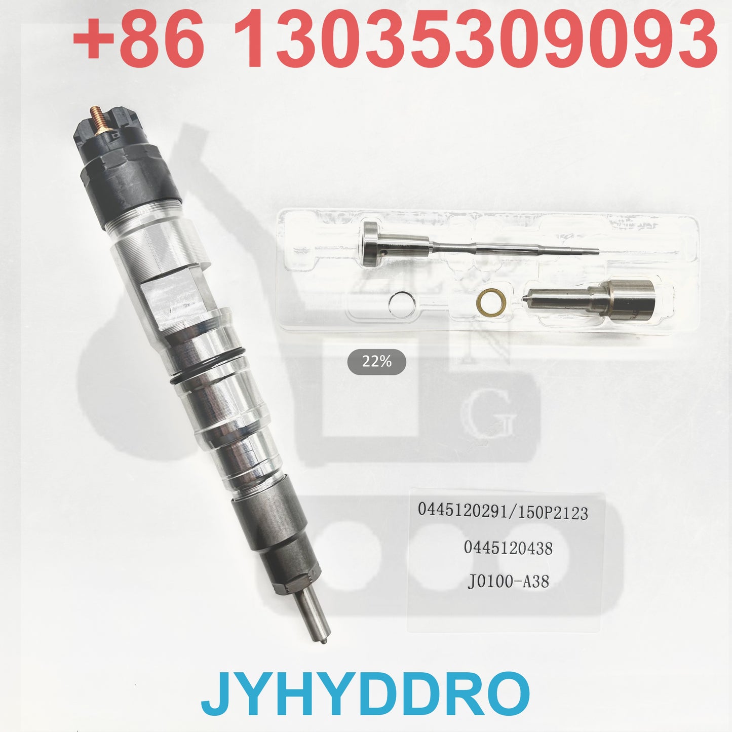 0445120291 150P2123 0445120438 J0100-A38 INJECTOR