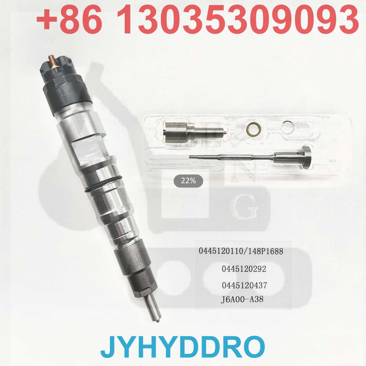 0445120110 148P1688 0445120292 0445120437 J6A00-A38 INJECTOR