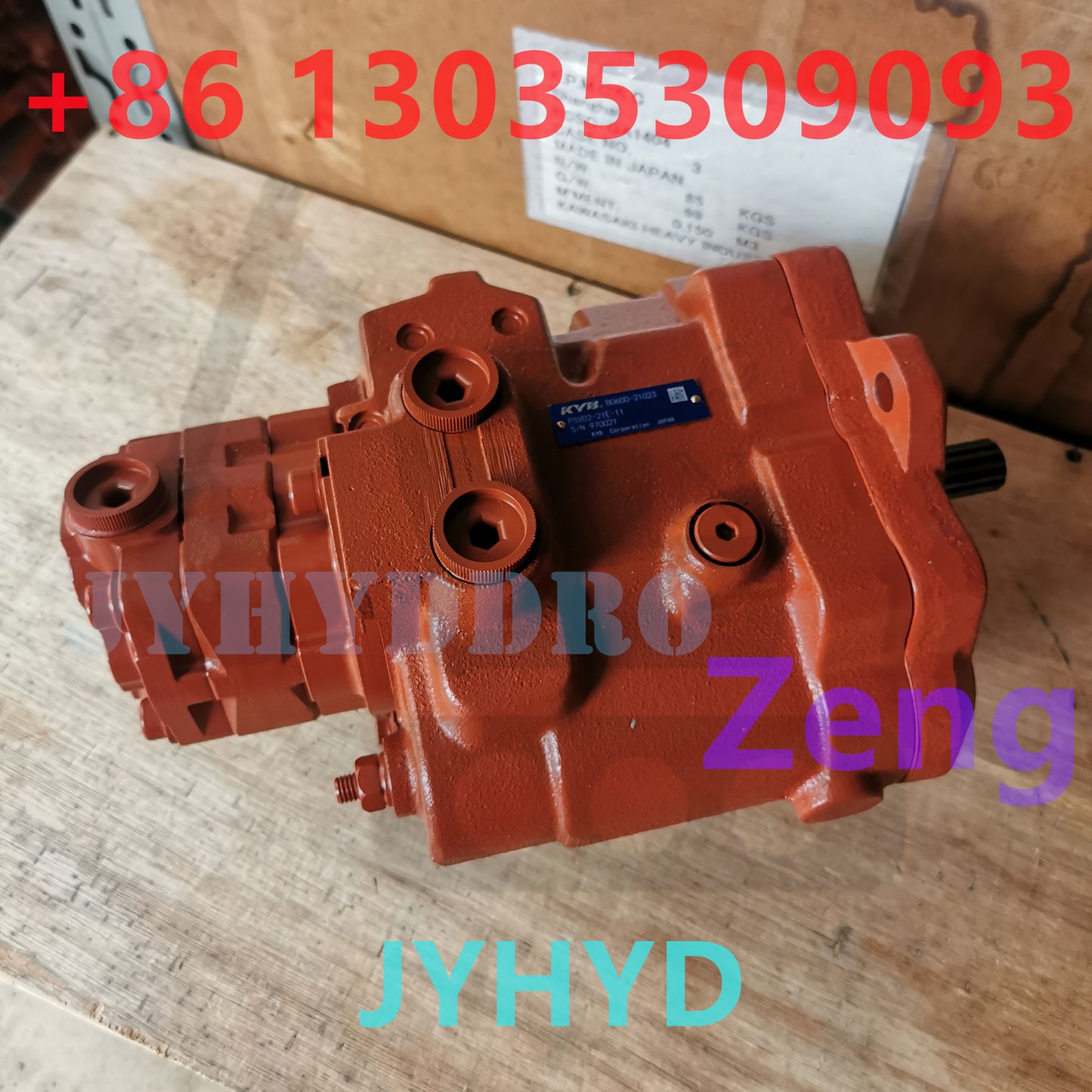 KAYABA PSVD2-21E-11 B0600-21023 970021 HYDRAULIC PISTON PUMP