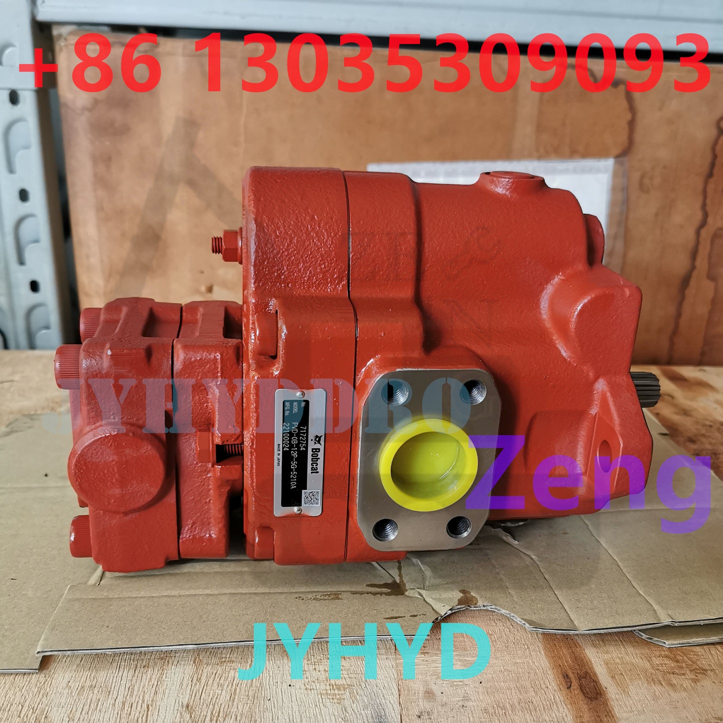 BOBCAT PVD-0B-12P-5G-5210A 22100024 HYDRAULIC PISTON PUMP