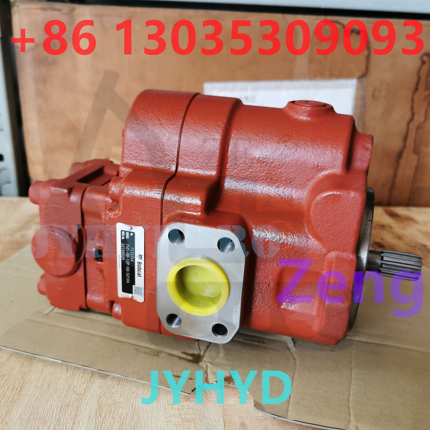 BOBCAT PVD-0B-12P-5G-5210A 22100024 HYDRAULIC PISTON PUMP
