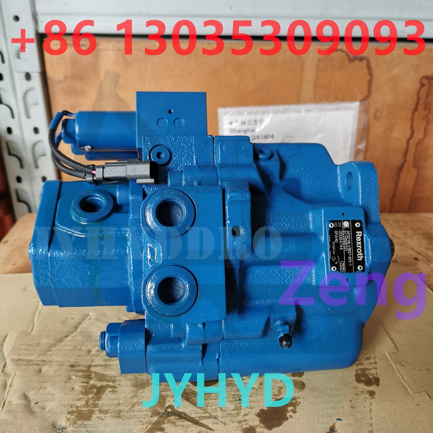 REXROTH AP2D18LV3RS7-872-1  EC133S87221 00084744 07W40 HYDRAULIC PISTON PUMP