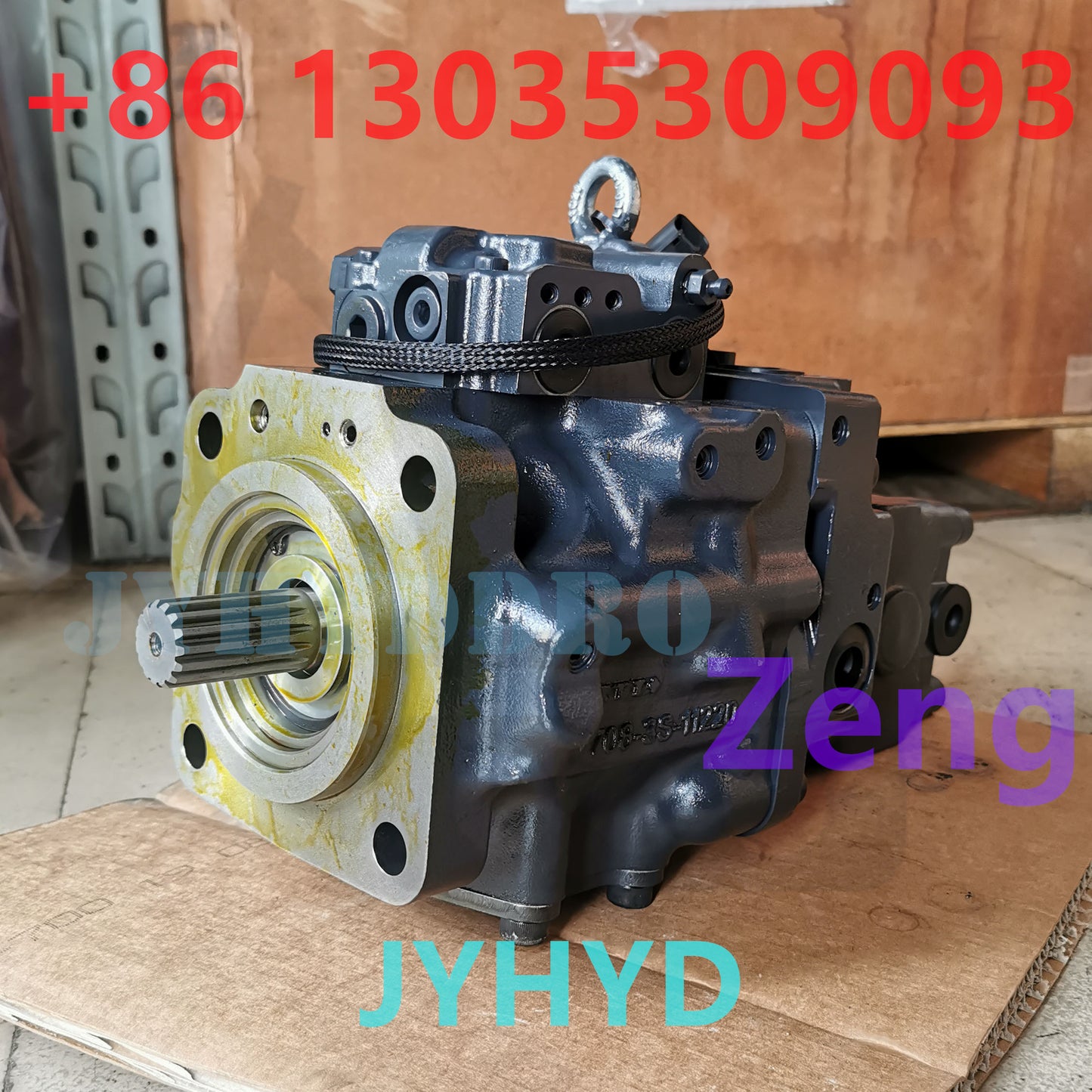 KOMATSU 708-3S-11220 HYDRAULIC PUMP