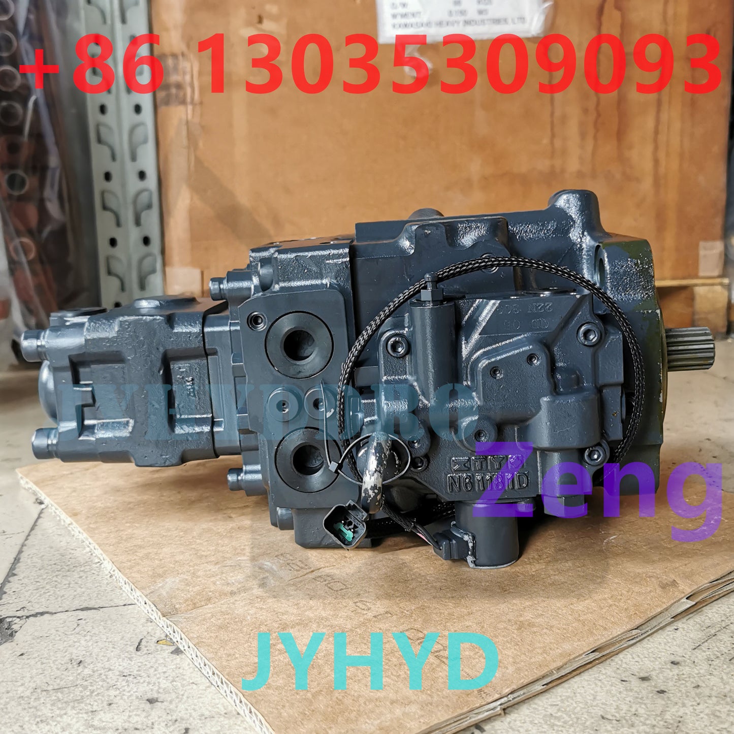 KOMATSU 708-3S-11220 HYDRAULIC PUMP