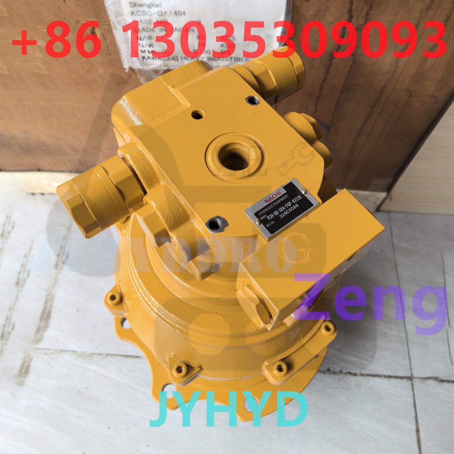 NACHI PCR-5B-30A-FGP-9222B 229C0088 SWING MOTOR ASSY