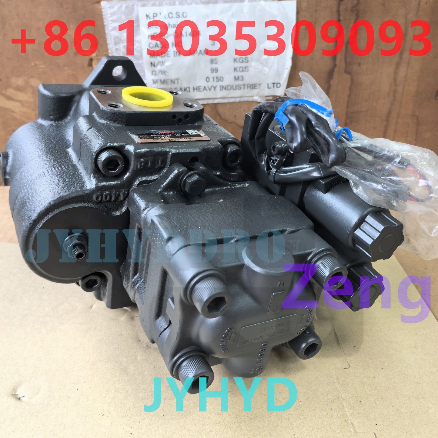 NACHI PVD-15B-35BP-11G5-4621F 25614158 HYDRAULIC PISTON PUMP