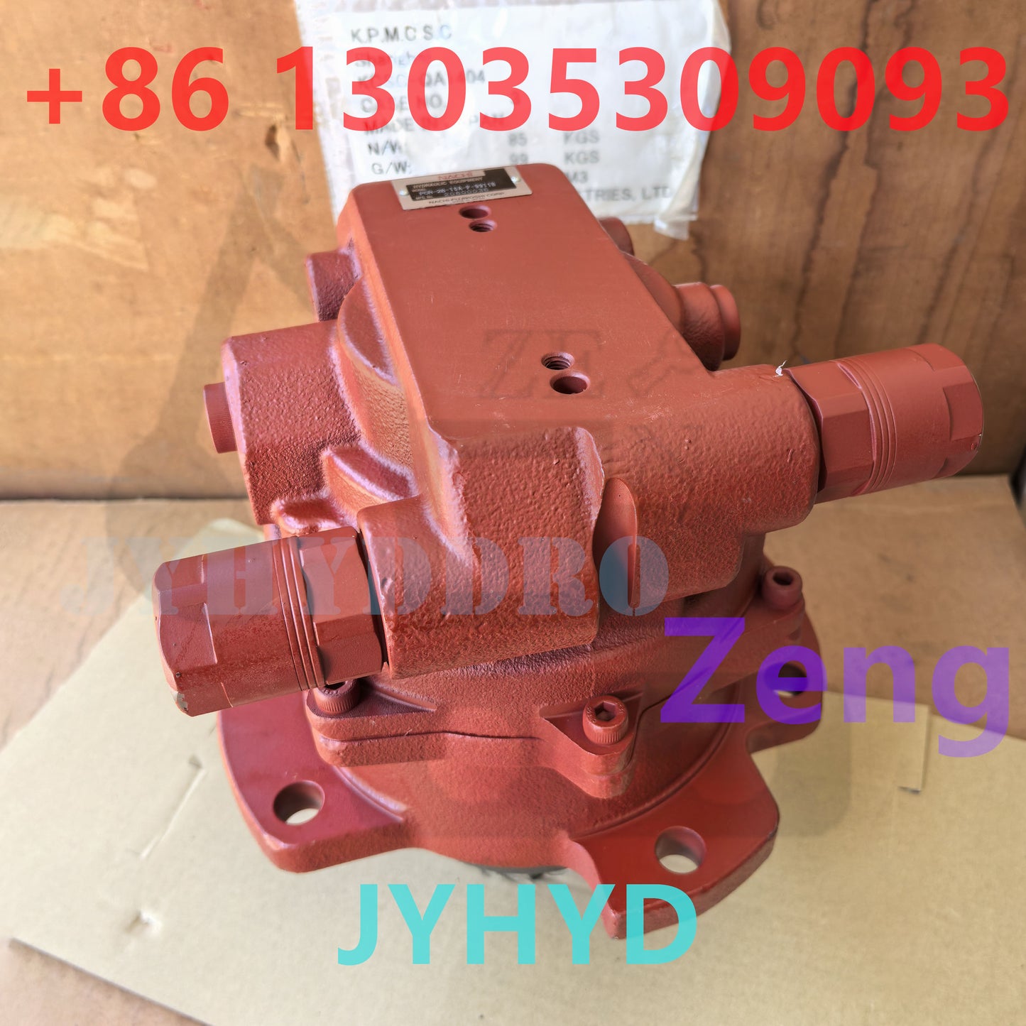 NACHI PCR-2B-10A-P-9911B 20800036 SWING MOTOR ASSY