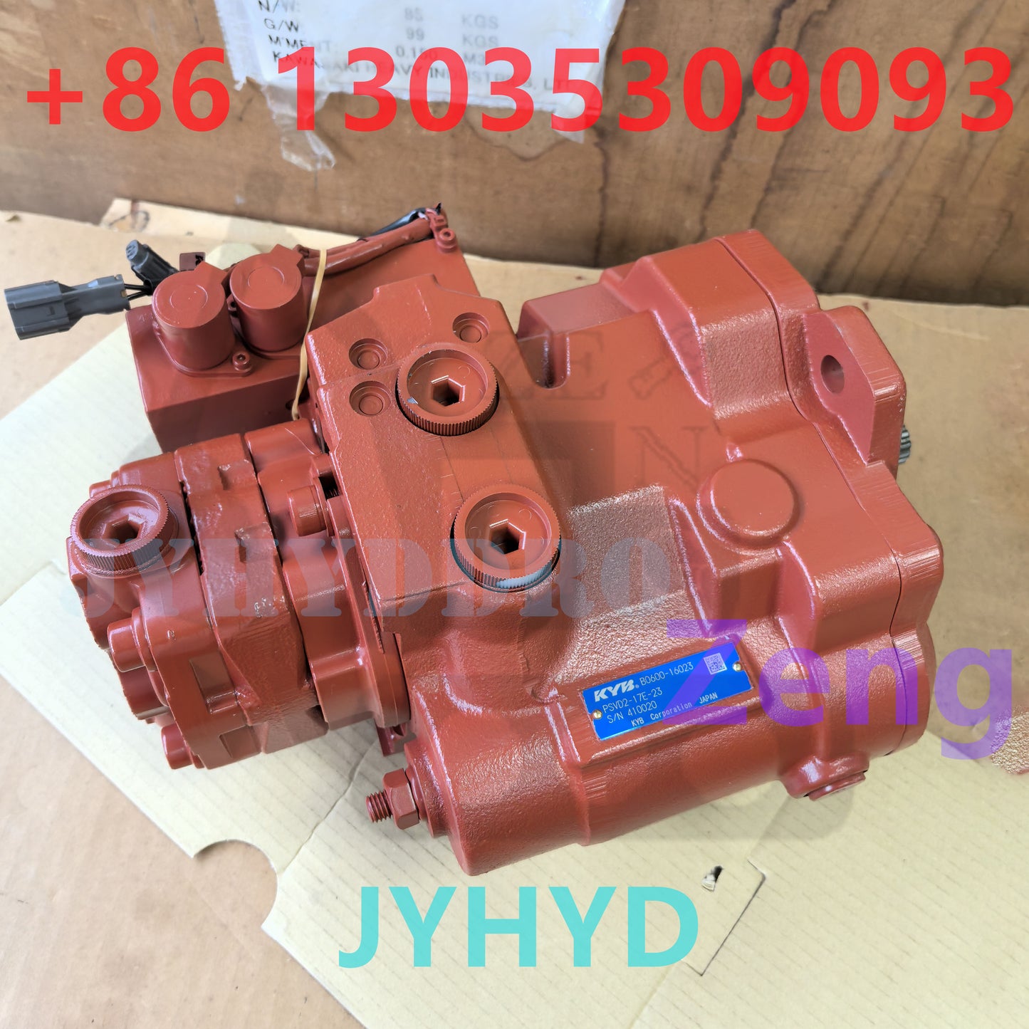 KAYABA PSVD2-17E-23 B0600-16023 410020 HYDRAULIC PISTON PUMP