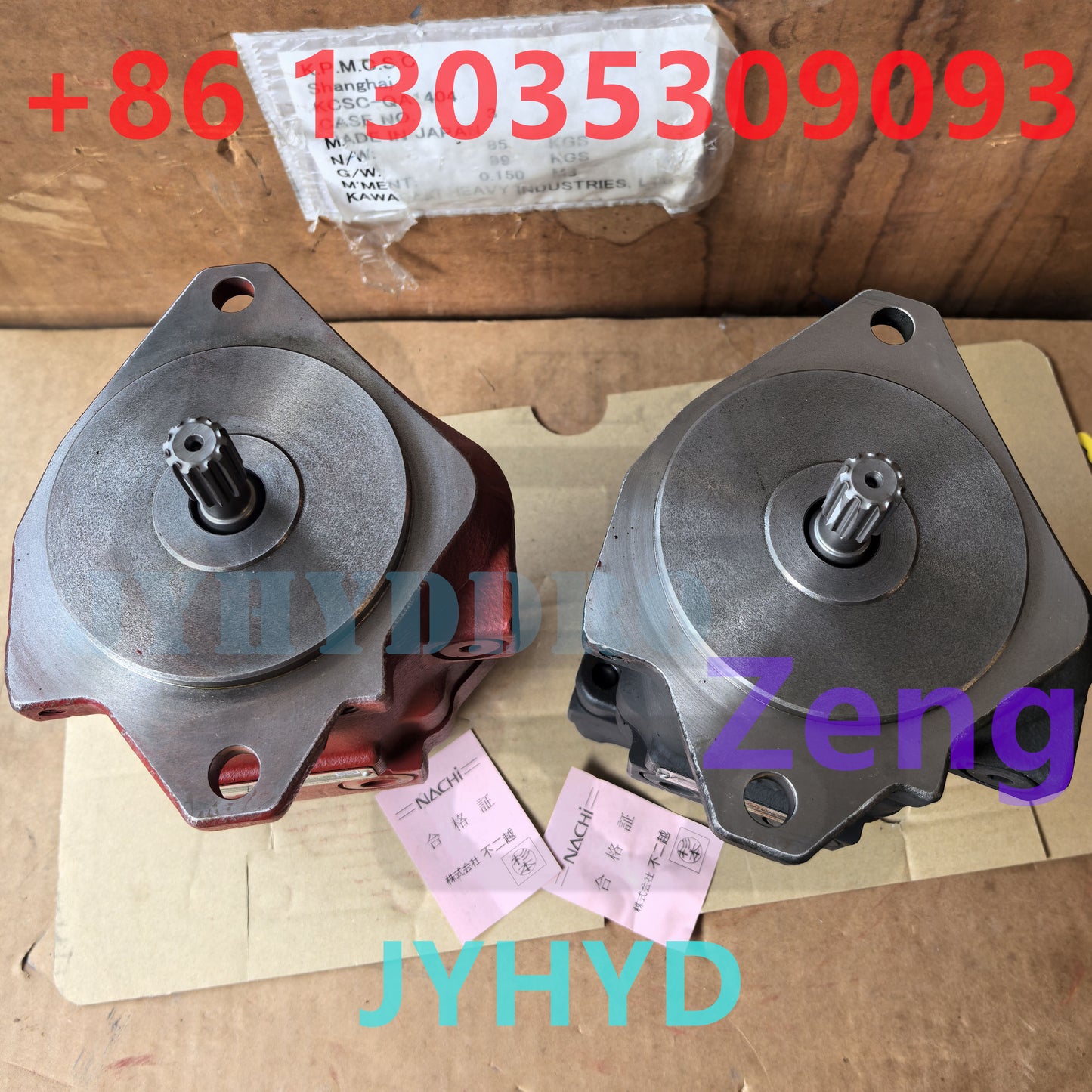 NACHI PVD-00B-14P-5G3-5761A 22900046 PVD-00B-16P-6AG3-5220A 22800019 HYDRAULIC PISTON PUMP