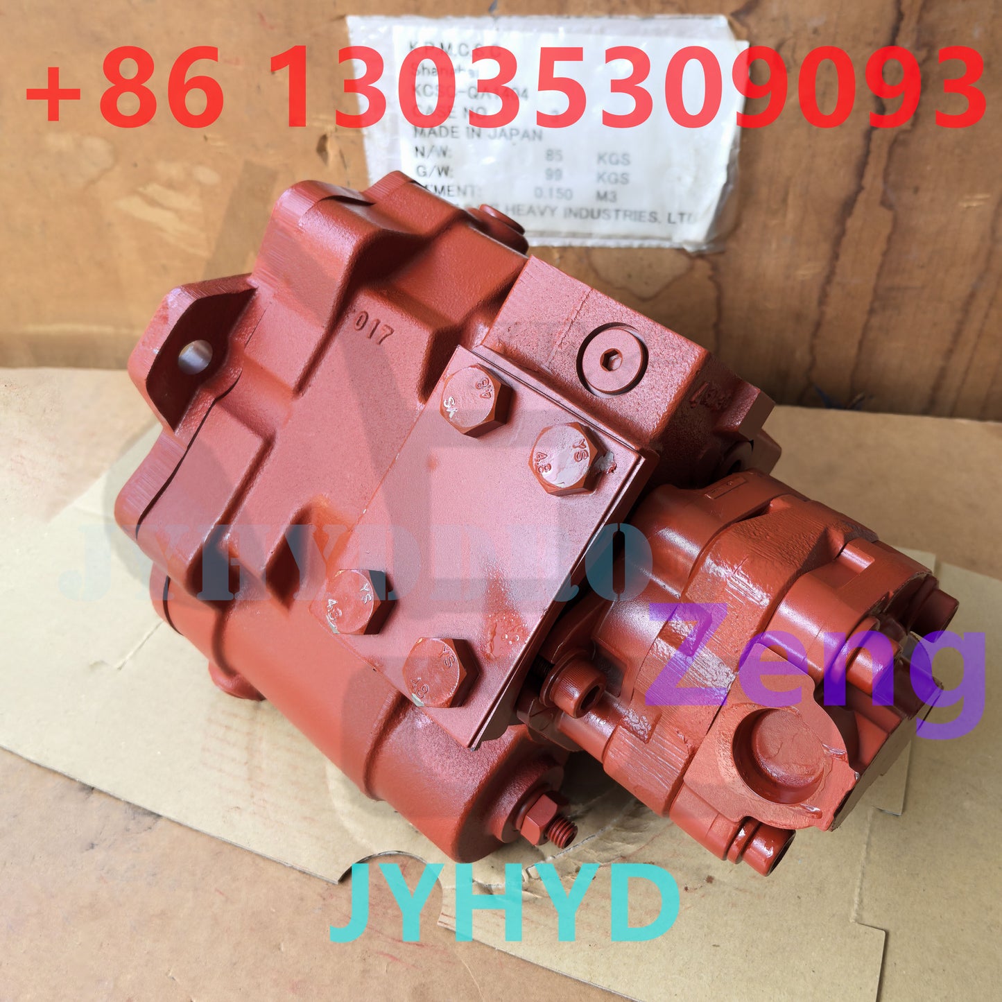 KAYABA PSVD2-17E-23 B0600-16023 410020 HYDRAULIC PISTON PUMP