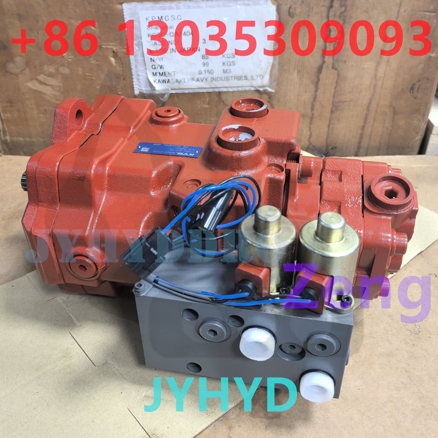 KAYABA PSVD2-21E-16 B0600-21026 390005 HYDRAULIC PISTON PUMP