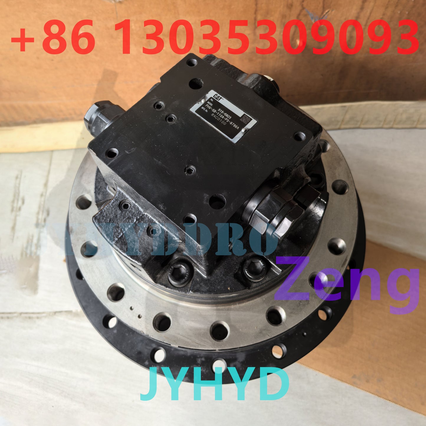 NACHI PHV-4B-70D-PT-9887A 528-9315 223C0055 FINAL DRIVE TRAVEL MOTOR ASSY