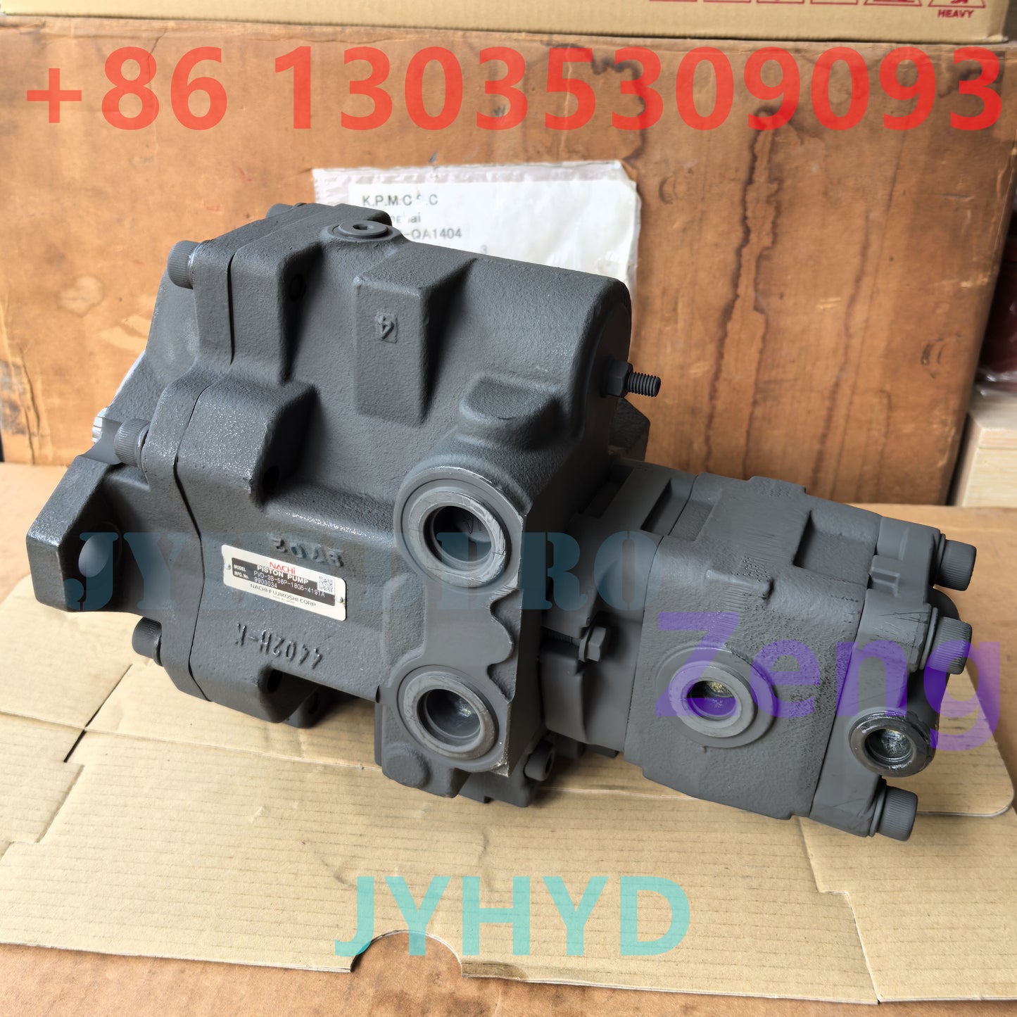 NACHI PVD-3B-56P-18G5-4191A 9900034 HYDRAULIC PISTON PUMP