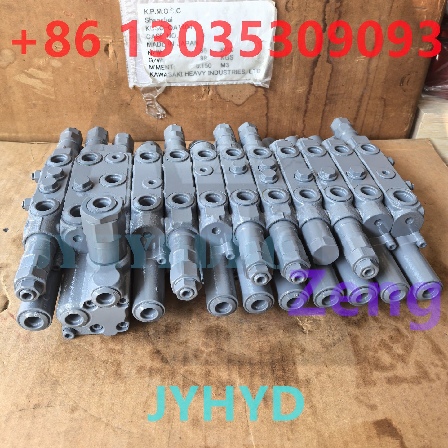 HITACHI ZX27 ZX30U ZX35U ZX33 EXCAVATOR 4466792 C0070-23078 CONTROL VALVE ASSY