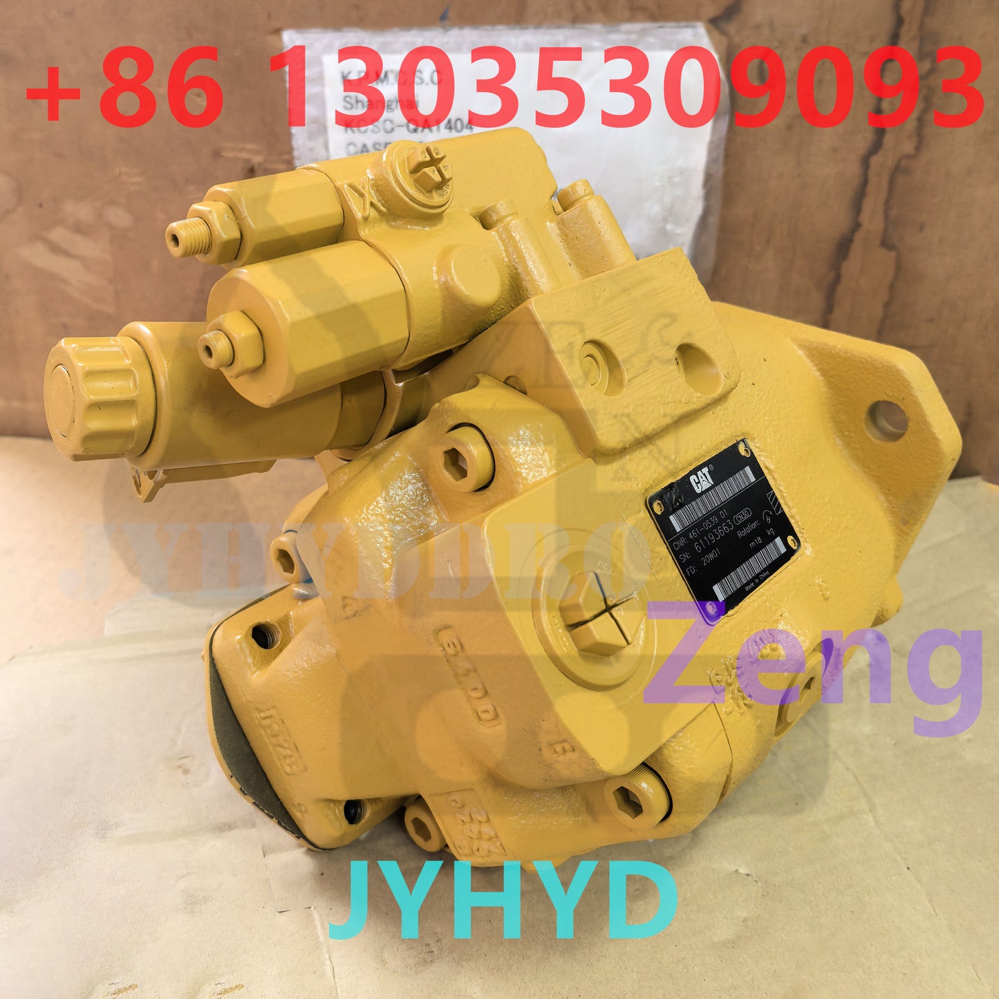 CATERPILLAR 461-0539 PISTON PUMP