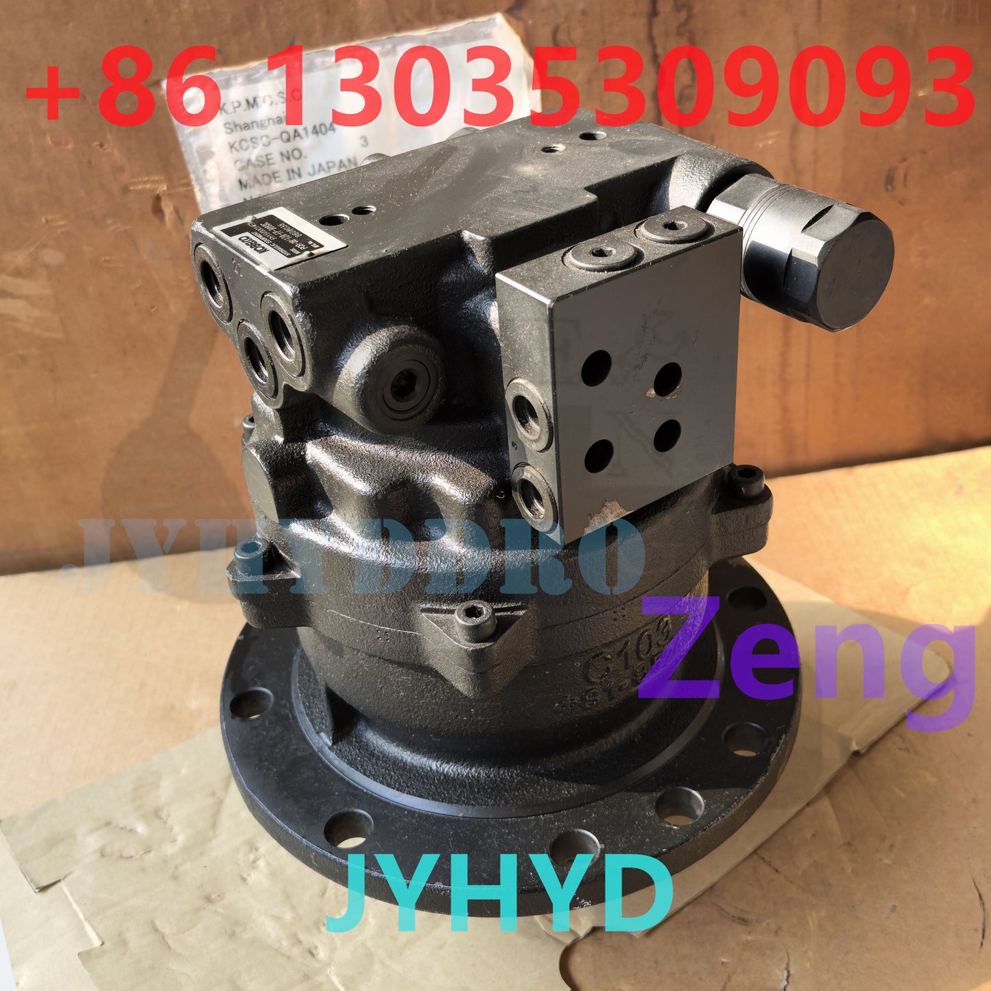 NACHI PCR-3B-12A-FD-9093C PY15V00014F1 8600038 SWING MOTOR ASSY