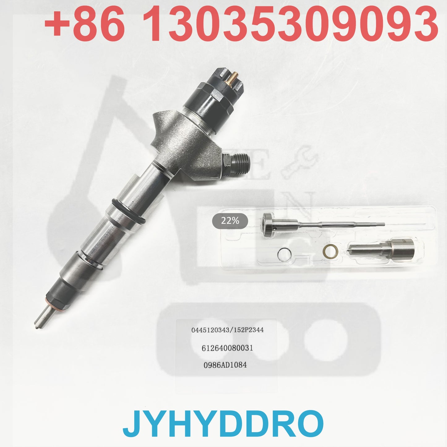 0445120343 152P2344 612640080031 0986AD1084 INJECTOR