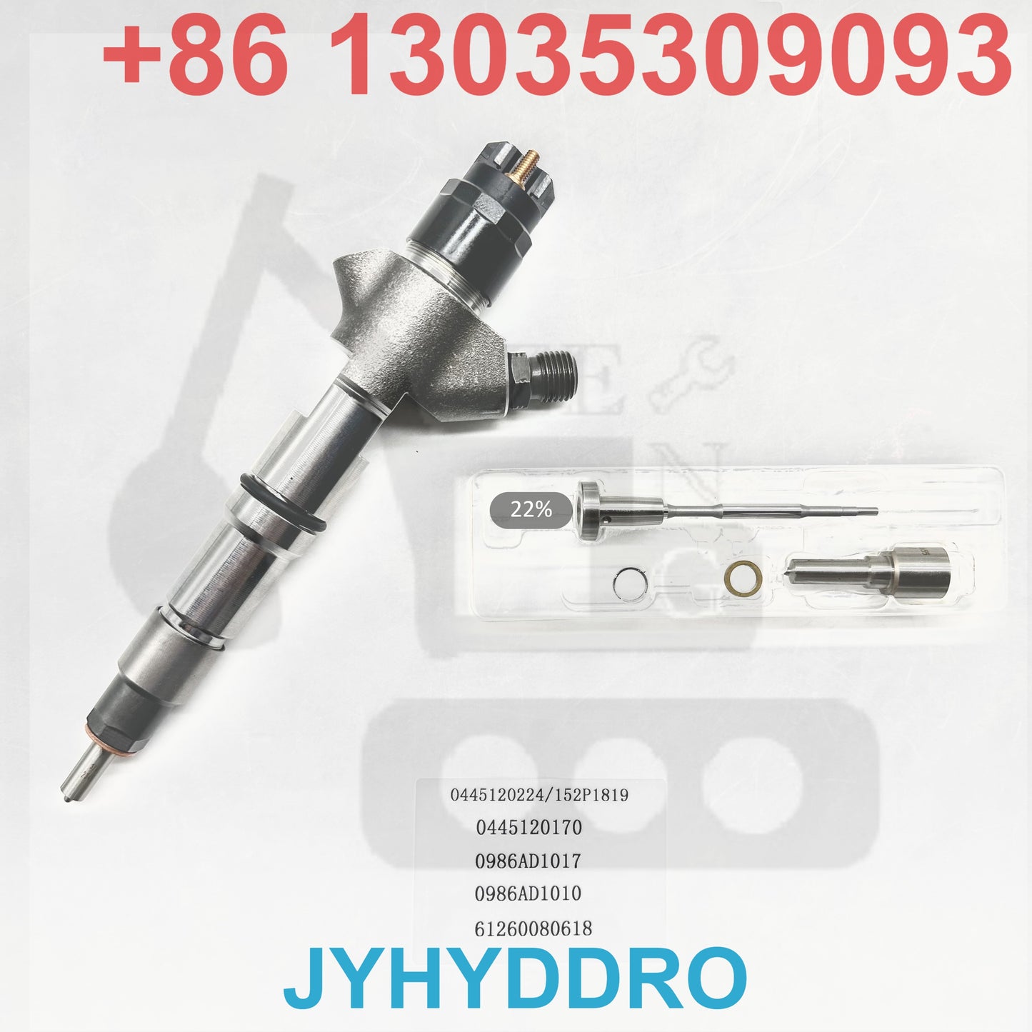 0445120224 152P1819 0445120170 0986AD1017 0986AD1010 61260080618 INJECTOR