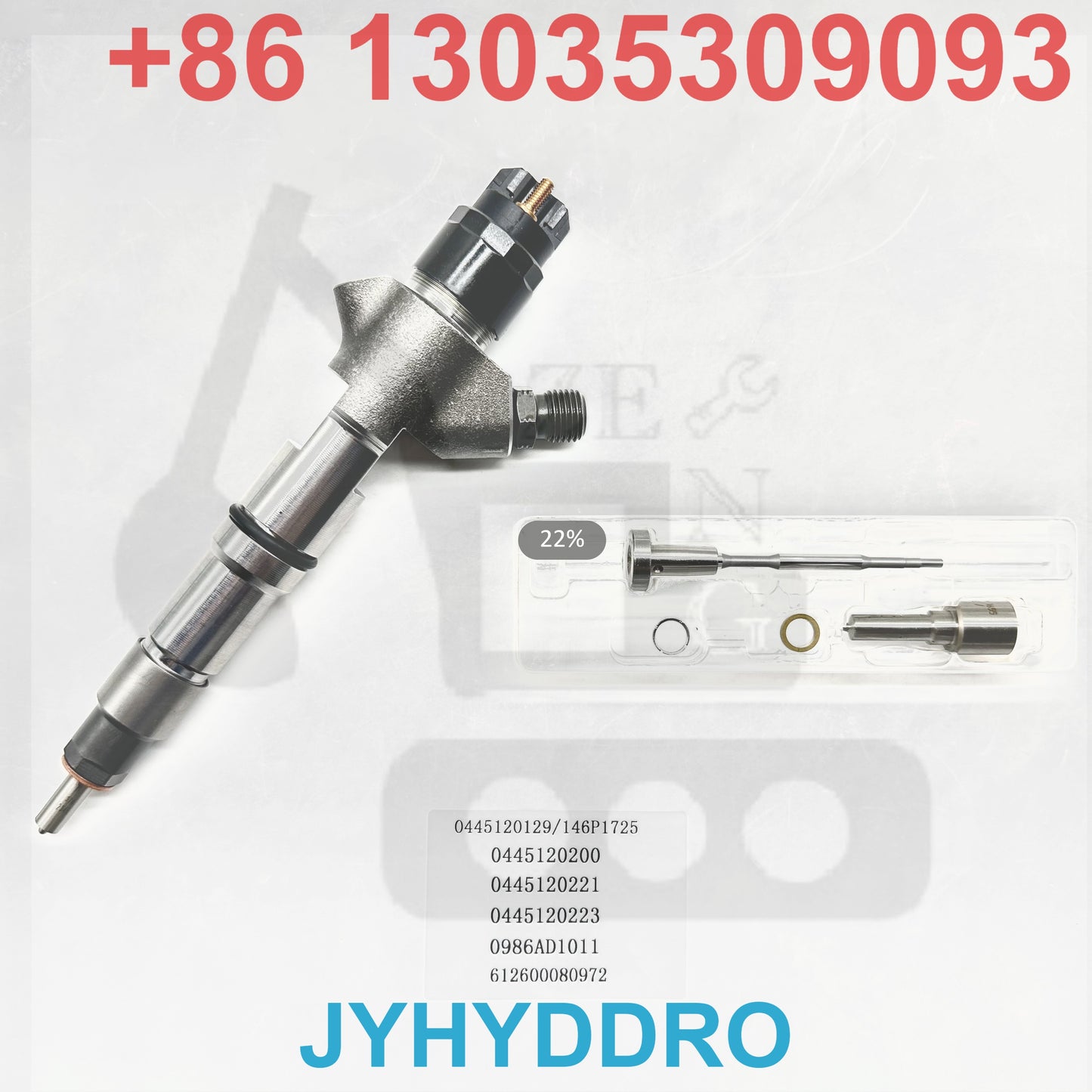 0445120129 146P1725 0445120200 0445120221 0445120223 0986AD1011 612600080972 INJECTOR