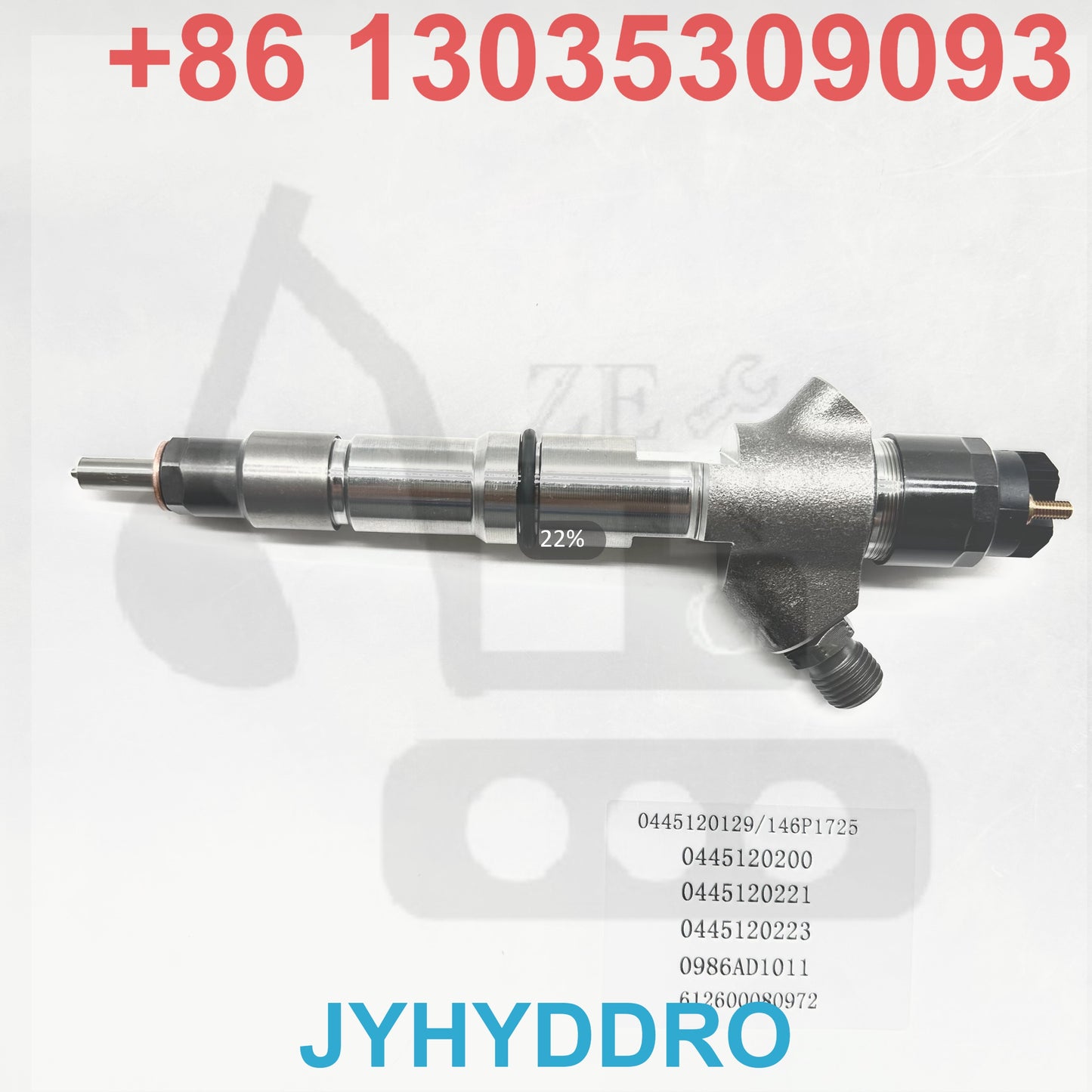 0445120129 146P1725 0445120200 0445120221 0445120223 0986AD1011 612600080972 INJECTOR