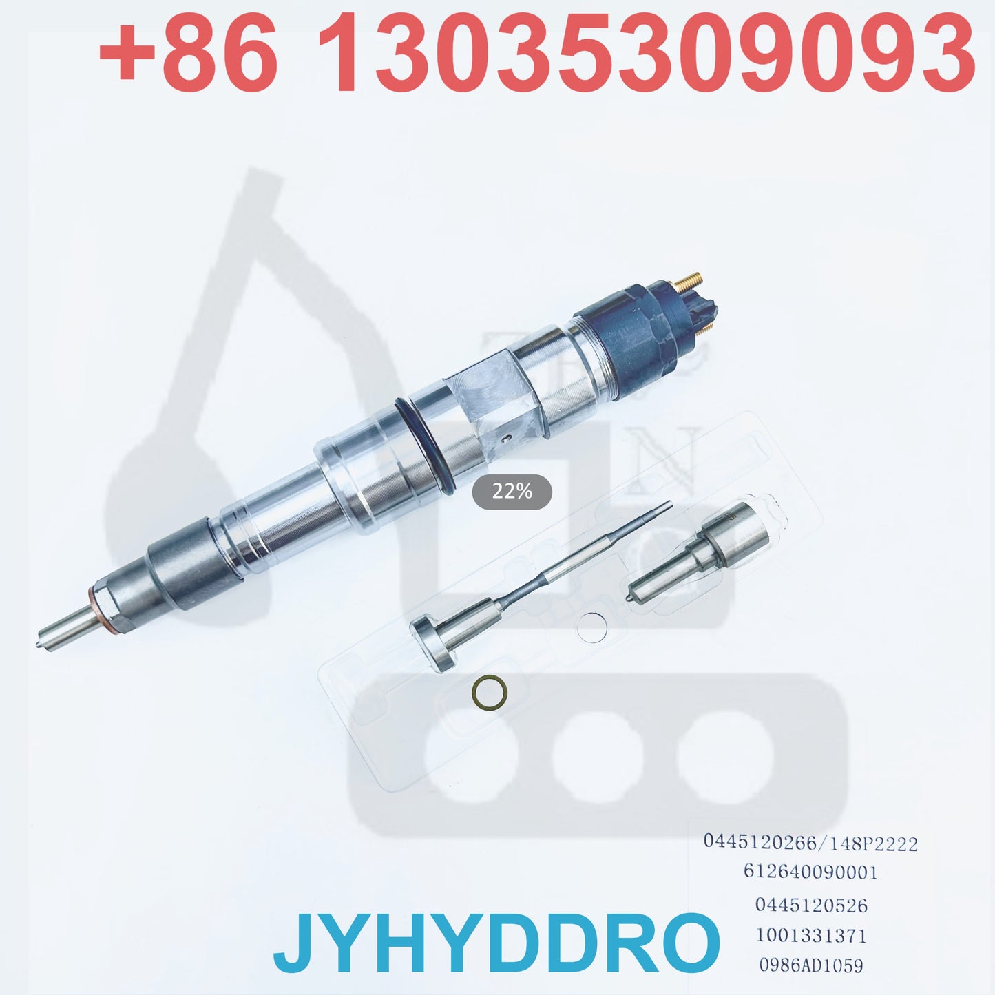 0445120266 148P2222 612640090001 0445120526 1001331371 0986AD1059 INJECTOR