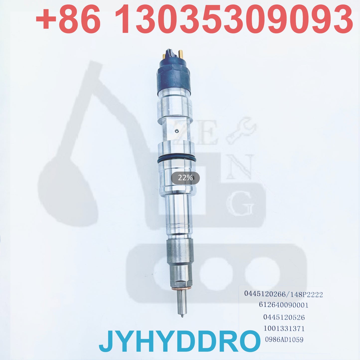 0445120266 148P2222 612640090001 0445120526 1001331371 0986AD1059 INJECTOR