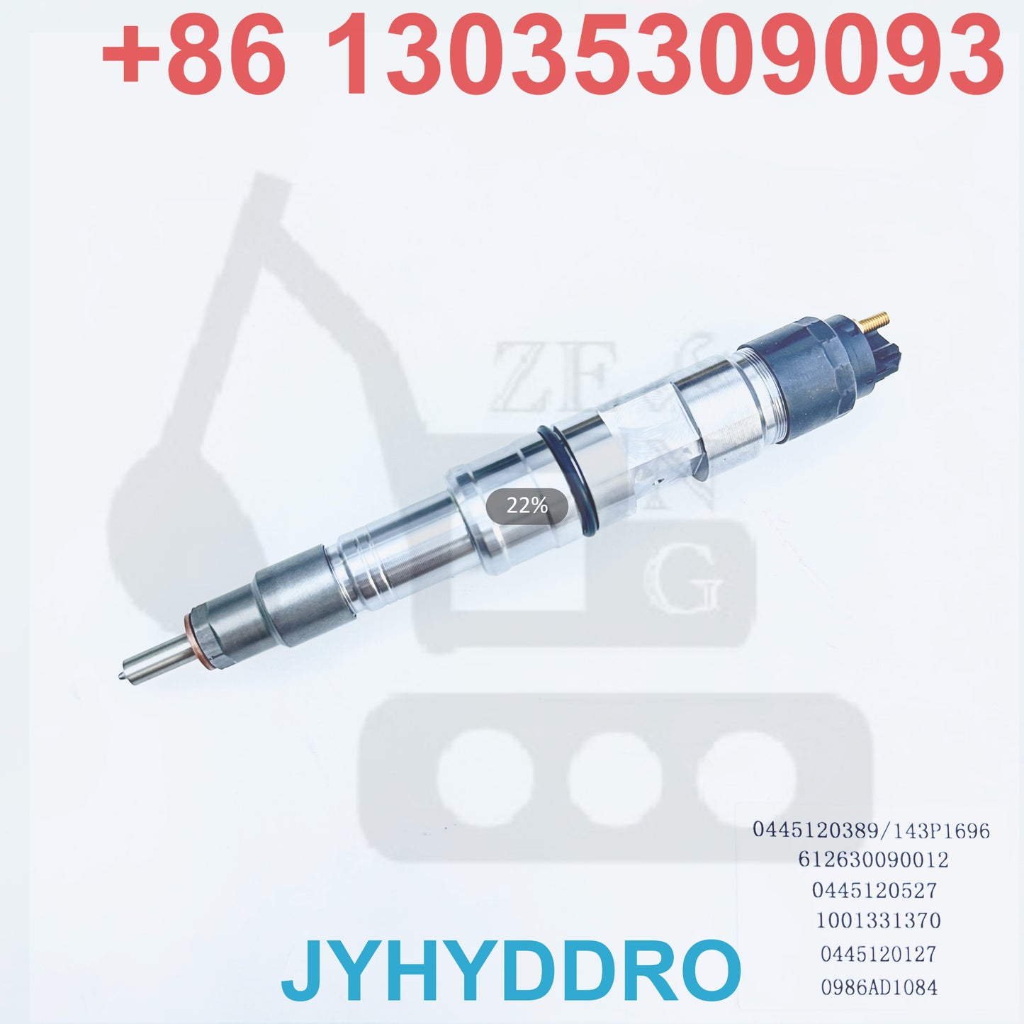 0445120389 143P1696 612630090012 0445120527 1001331370 0445120127 0986AD1084 INJECTOR