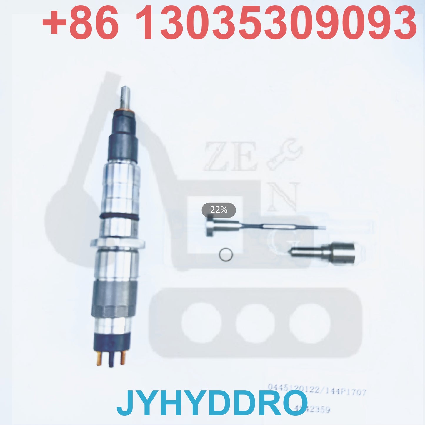 0445120122 144P1707 4942359 INJECTOR