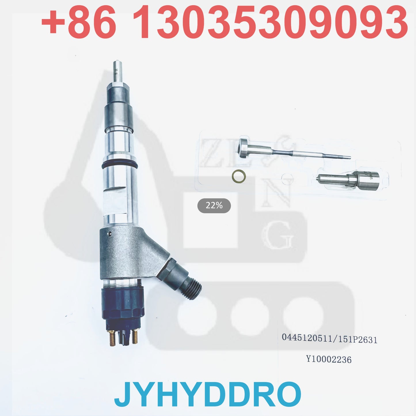 0445120511 151P2631 Y10002236 INJECTOR