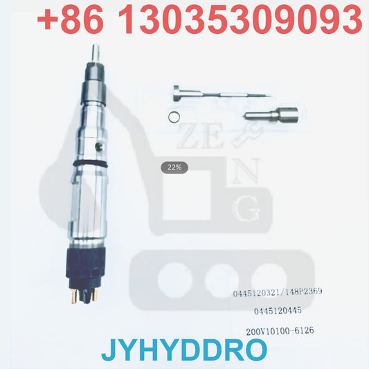 0445120321 148P2369 0445120445 200V10100-6126 INJECTOR