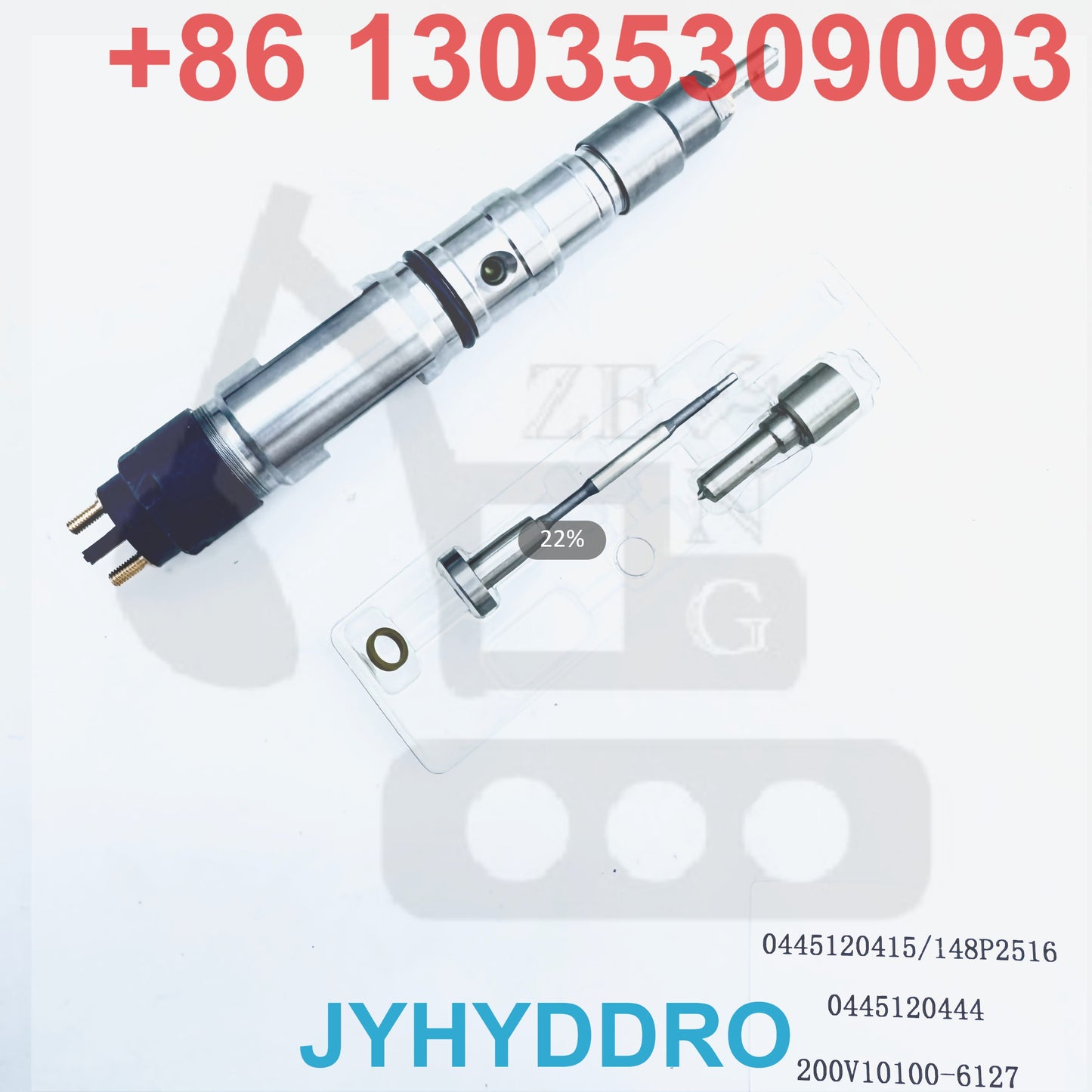 0445120415 148P2516 0445120444 200V10100-6127 INJECTOR