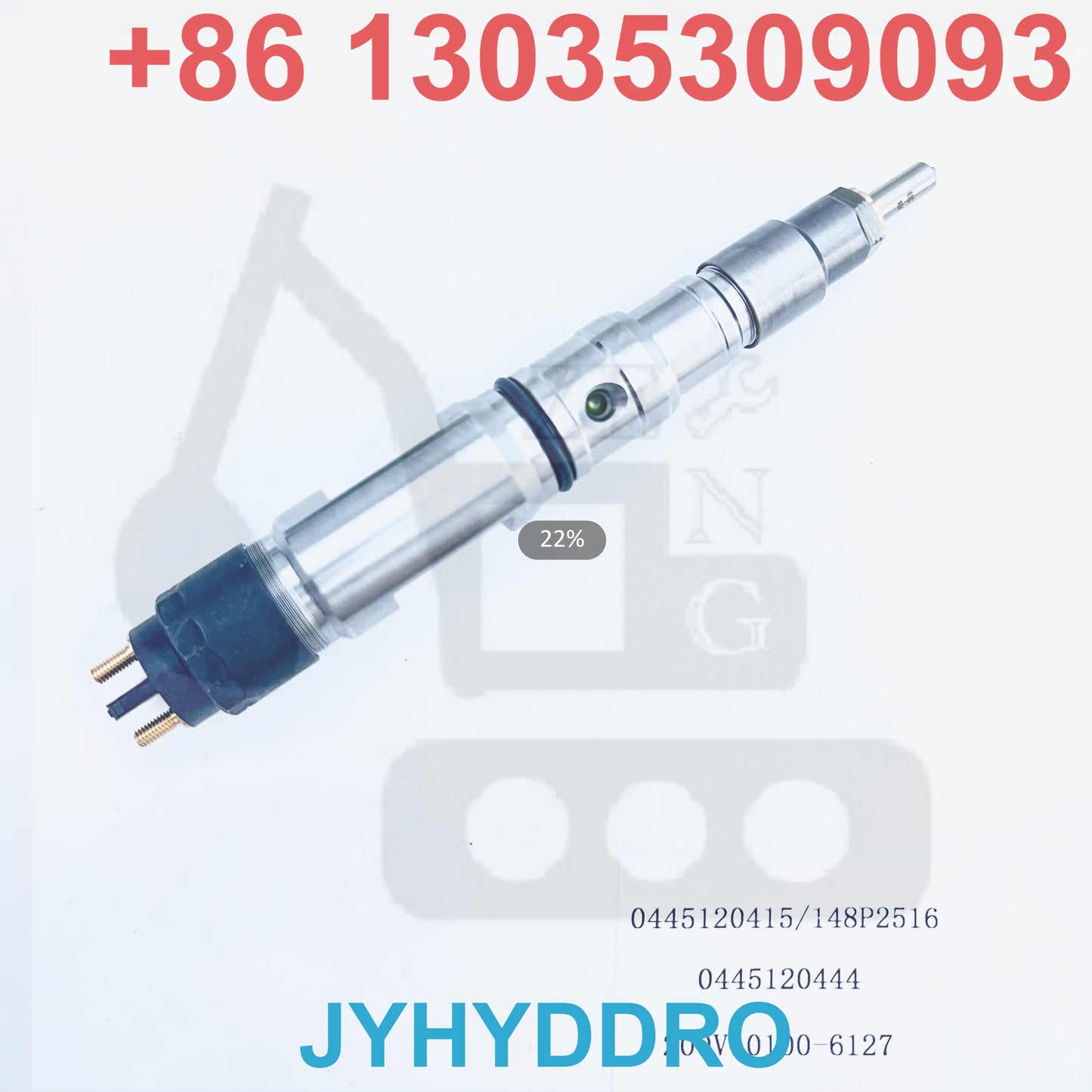 0445120415 148P2516 0445120444 200V10100-6127 INJECTOR