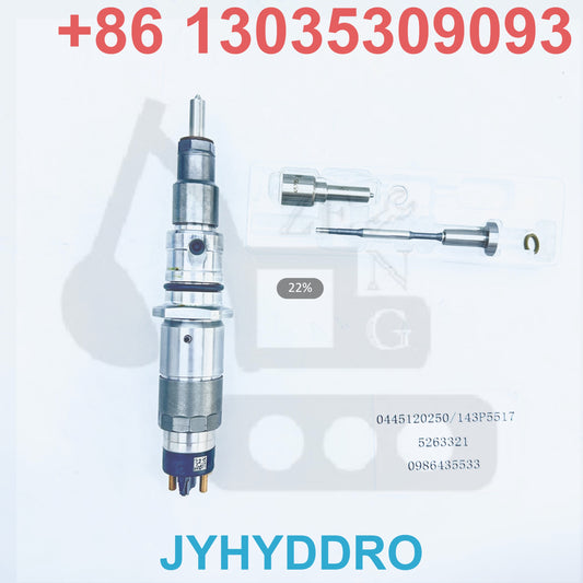 0445120250 143P5517 5263321 0986435533 INJECTOR