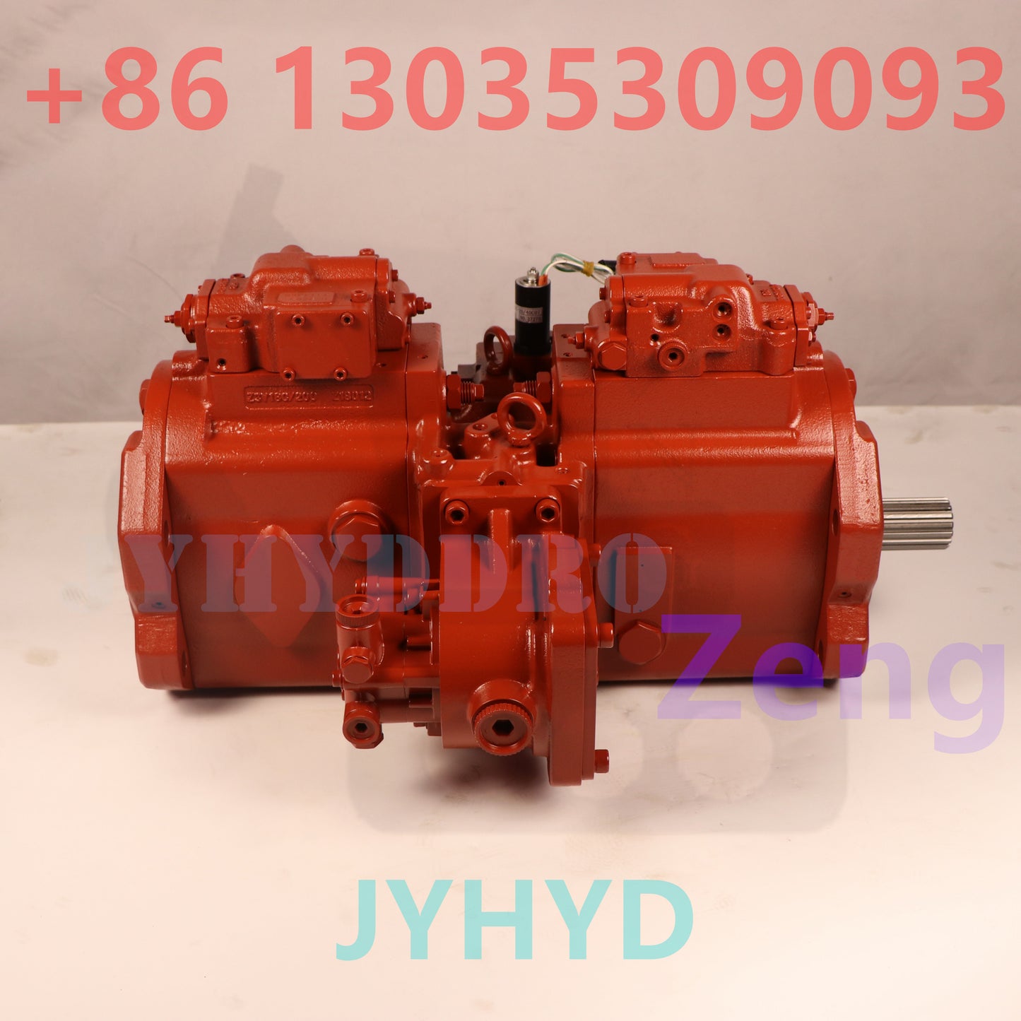 HYUNDAI R375 EXCAVATOR K3V180DTP-9C69-17T（PTO）MAIN HYDRAULIC PUMP