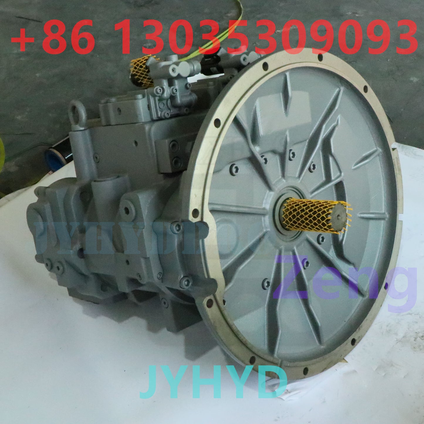 KAWASAKI K5V200DPH1HQR-0E02-V MAIN HYDRAULIC PUMP