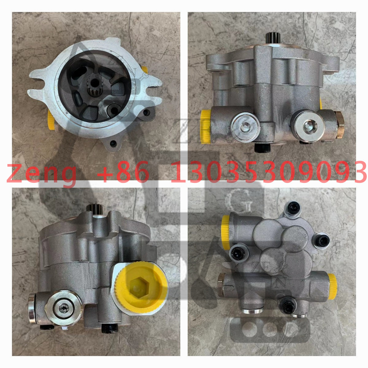 K3V63DTP K5V80DTP SK135 hydraulic pump gear pump pilot pump