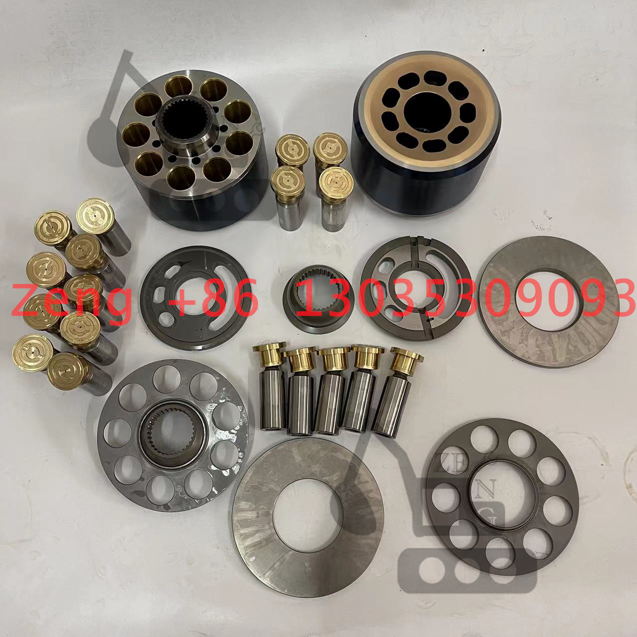 Kawasaki K7V280 main hydraulic pump rotary group and spare parts for Caterpillar CAT349GC CAT374，Kobelco SK850，Sany SY650H excavator
