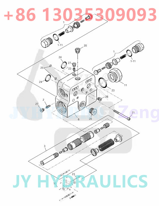 DOOSAN DX140W / DX160W TIER-II DX140W / DX160W TIER-III DX140W/DX160W DX160W RAIL WAY EXCAVATOR 170403-00077 401-00452B TRAVEL MOTOR ROATRY GROUP AND SPARE PARTS