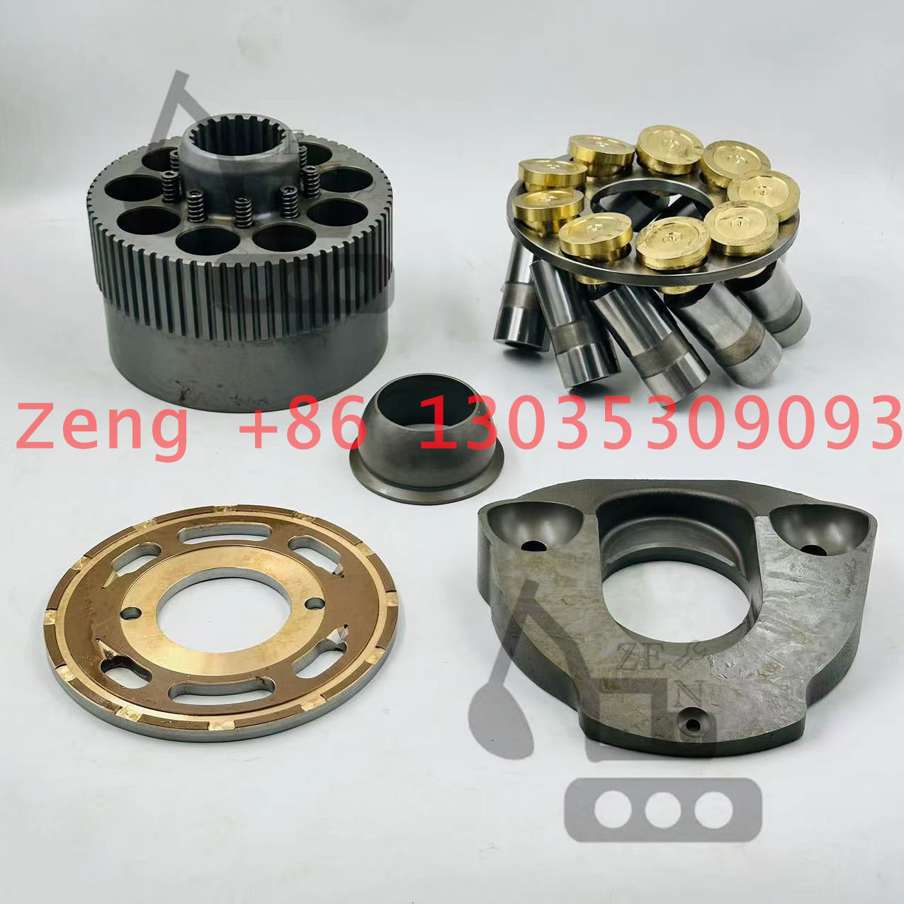 R300-9 travel motor rotary group