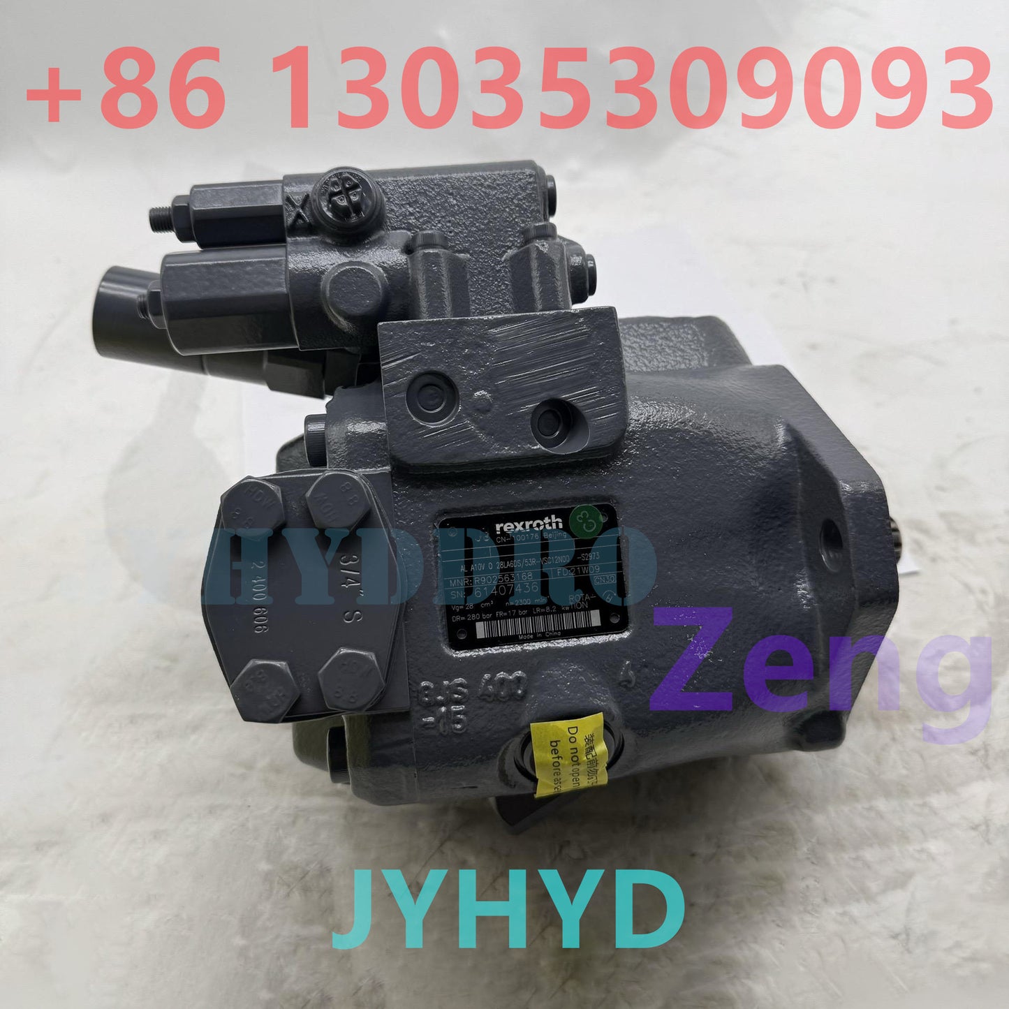 XCMG XE17 EXCAVATOR A10VO28LA6DS/53R-VSC12N00 HYDRAULIC PISTON PUMP