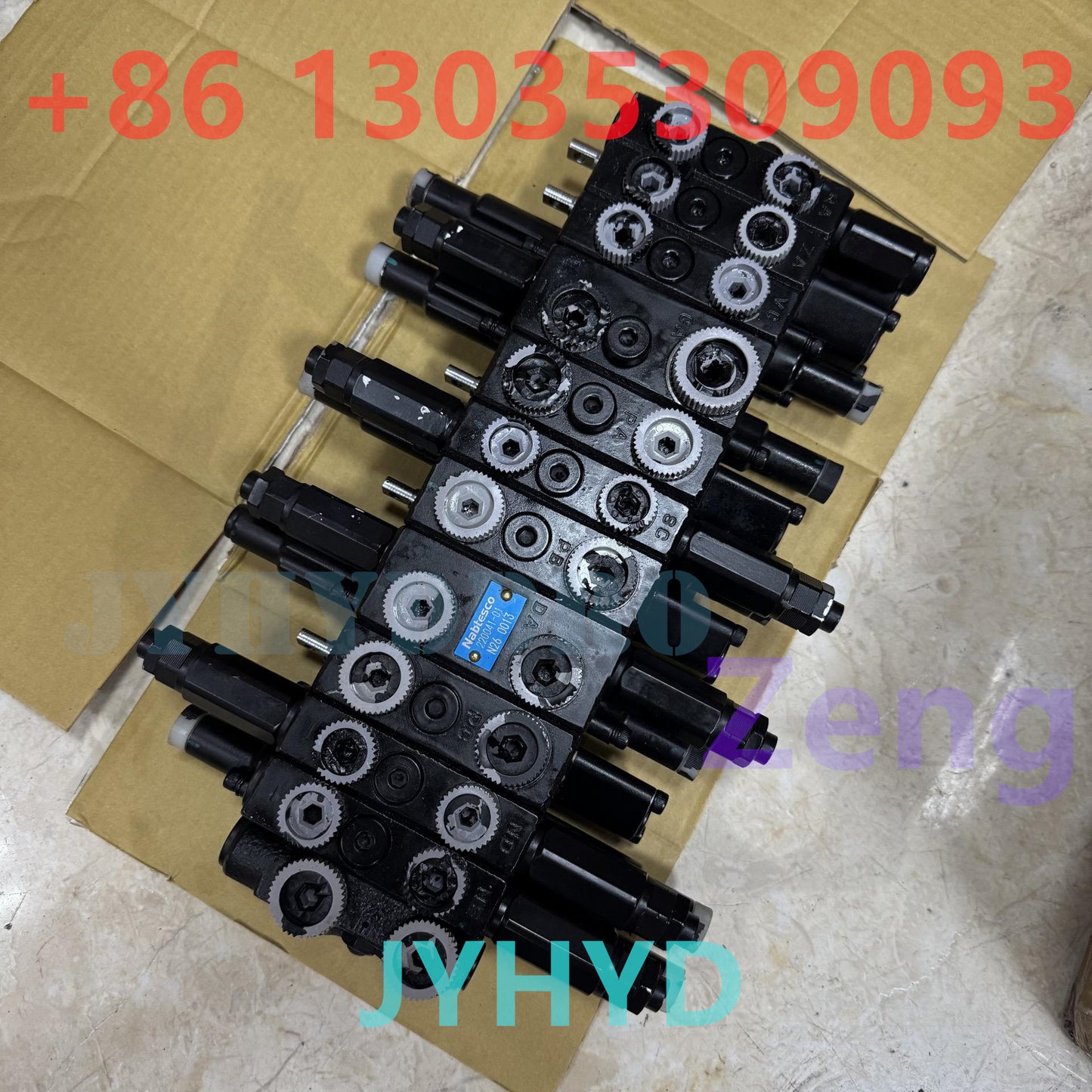 KUBOTA U15 EXCAVATOR FOTON LOVOL FR18 EXCAVATOR LINGONG LG16 EXCAVATOR CONTROL VALVE ASSY