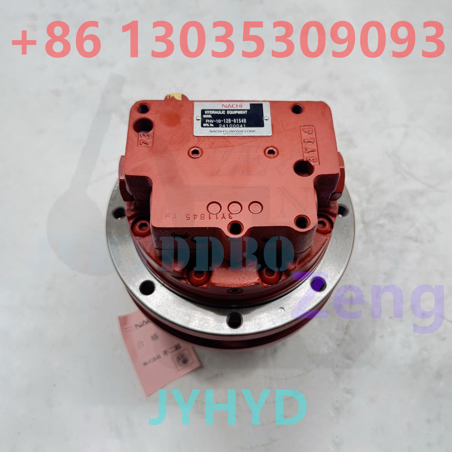 NACHI PHV-1B-12B-8154B FINAL DRIVE TRAVEL MOTOR ASSY