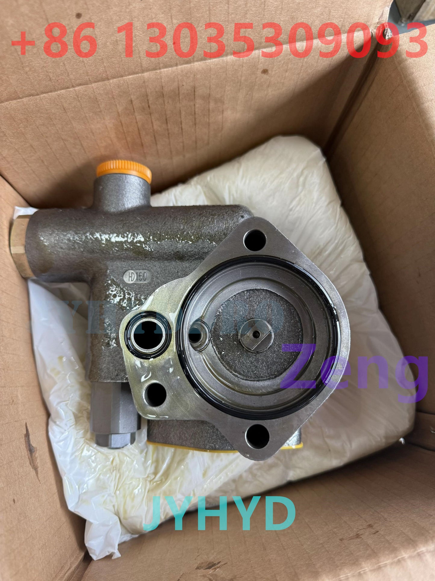 KOMATSU PC300-3 PC300-5 EXCAVATOR HPV160 HYDRAULIC PUMP PILOT GEAR PUMP