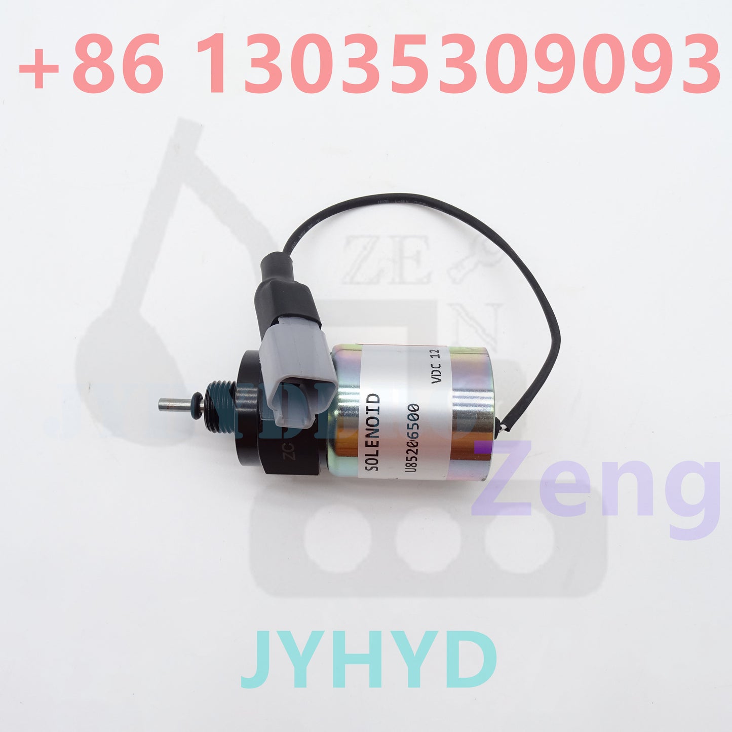 U85206500 12V SOLENOID VALVE for Perkins Engine 403D-15 404D-22 404D-22T 404D-22TA ENGINE