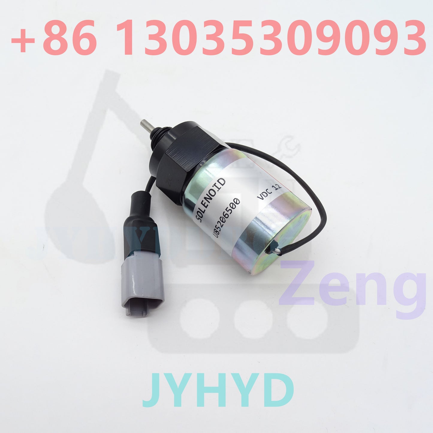 U85206500 12V SOLENOID VALVE for Perkins Engine 403D-15 404D-22 404D-22T 404D-22TA ENGINE
