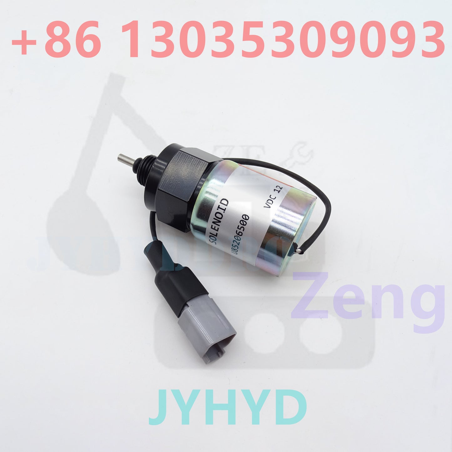 U85206500 12V SOLENOID VALVE for Perkins Engine 403D-15 404D-22 404D-22T 404D-22TA ENGINE