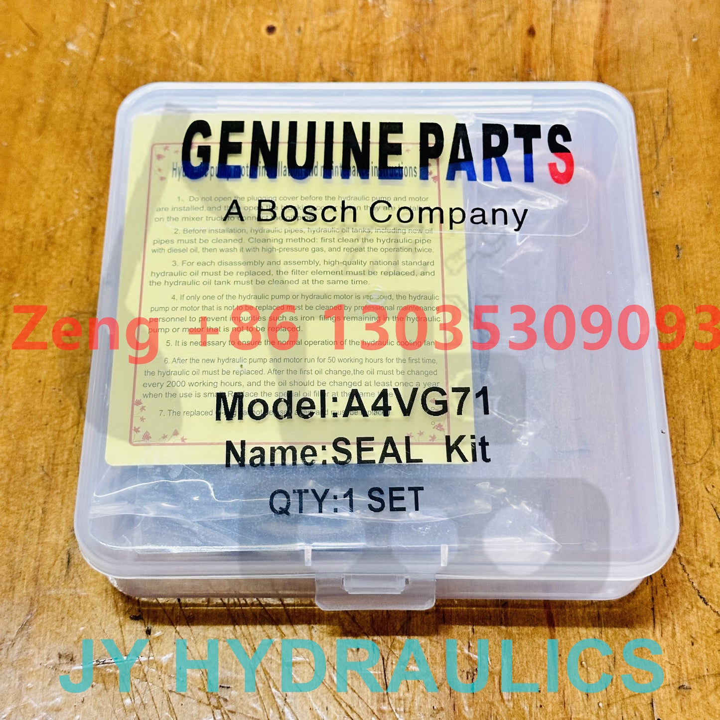 Rexroth A4VG71 hydraulic pump repair kit seal kit