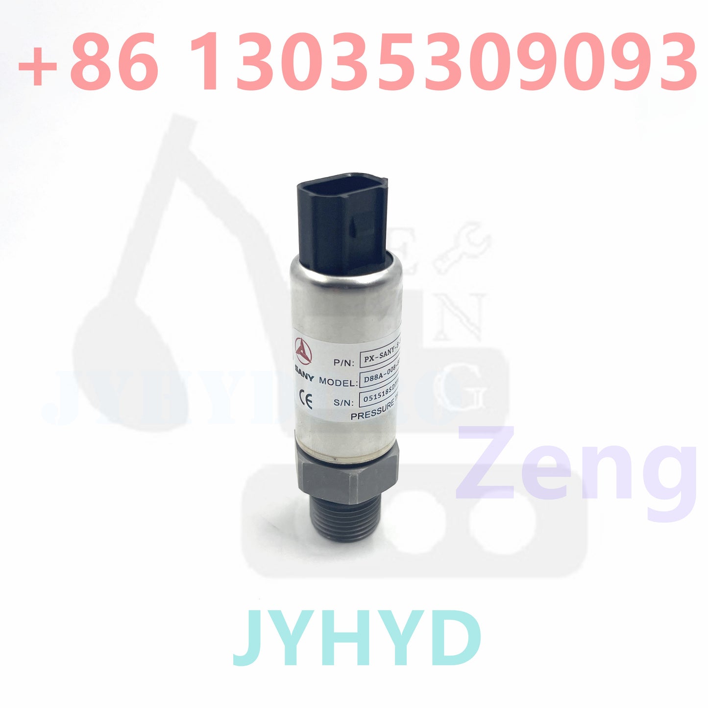SANY SY205 EXCAVATOR PX-SANY-S-500BG D88A-008-800+B 051518SD771 SENSOR