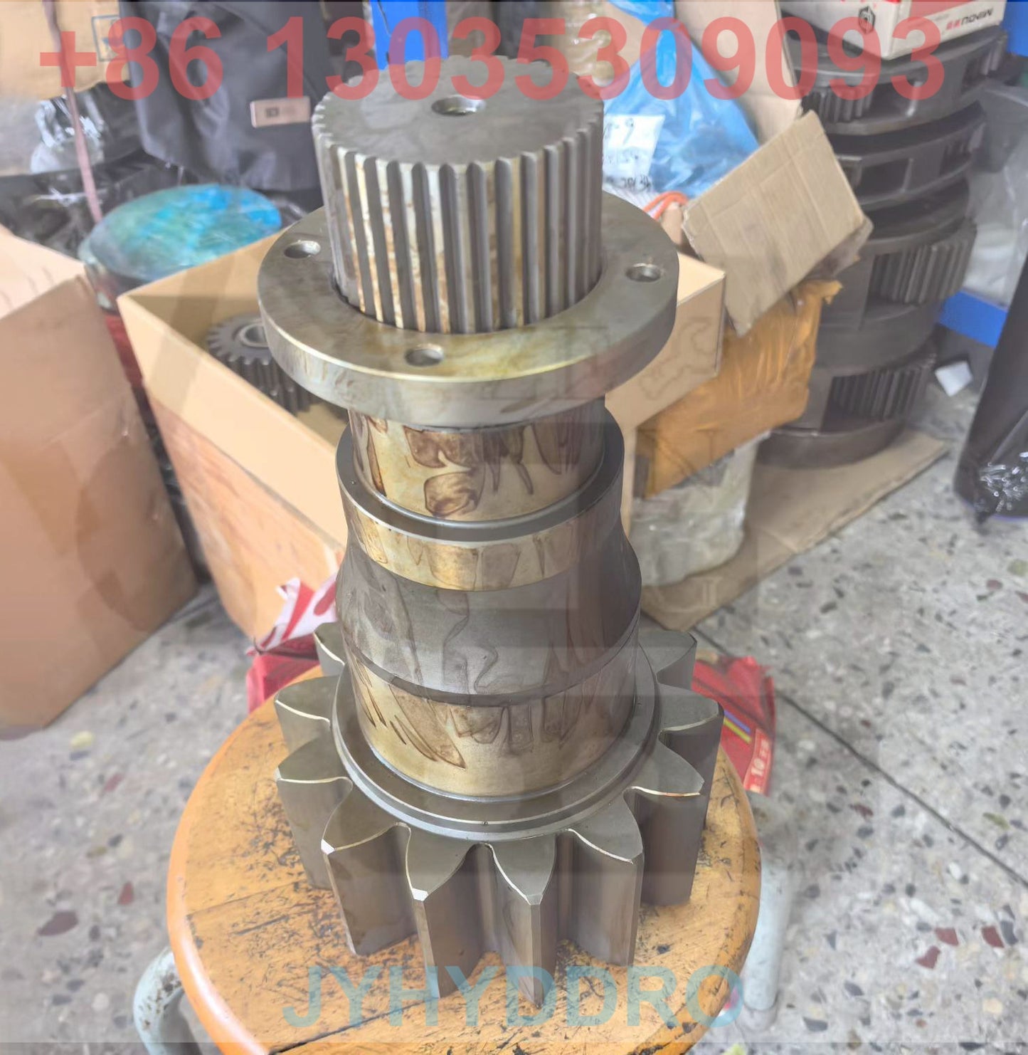 JCB JS220 EXCAVATOR SWING REDUCTION GEARBOX SHAFT