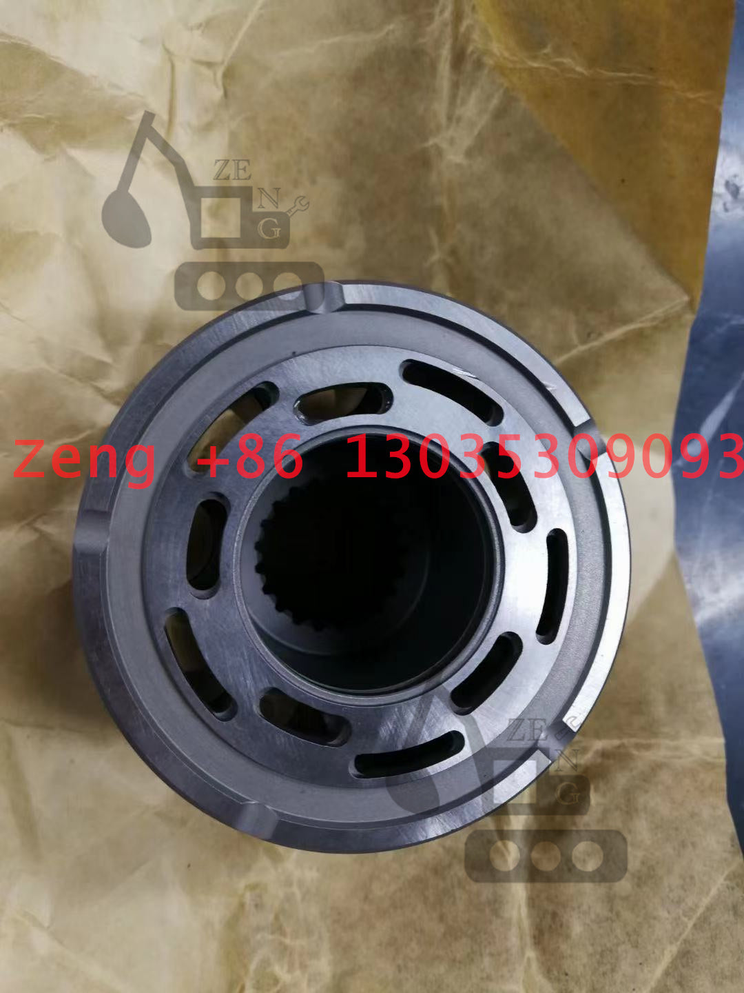 KAYABA PSVD2-13E hydraulic pump cylinder block rotor